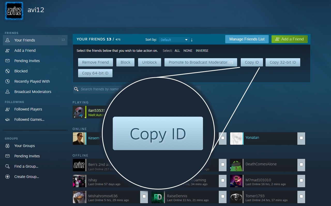 Steam ID Finder