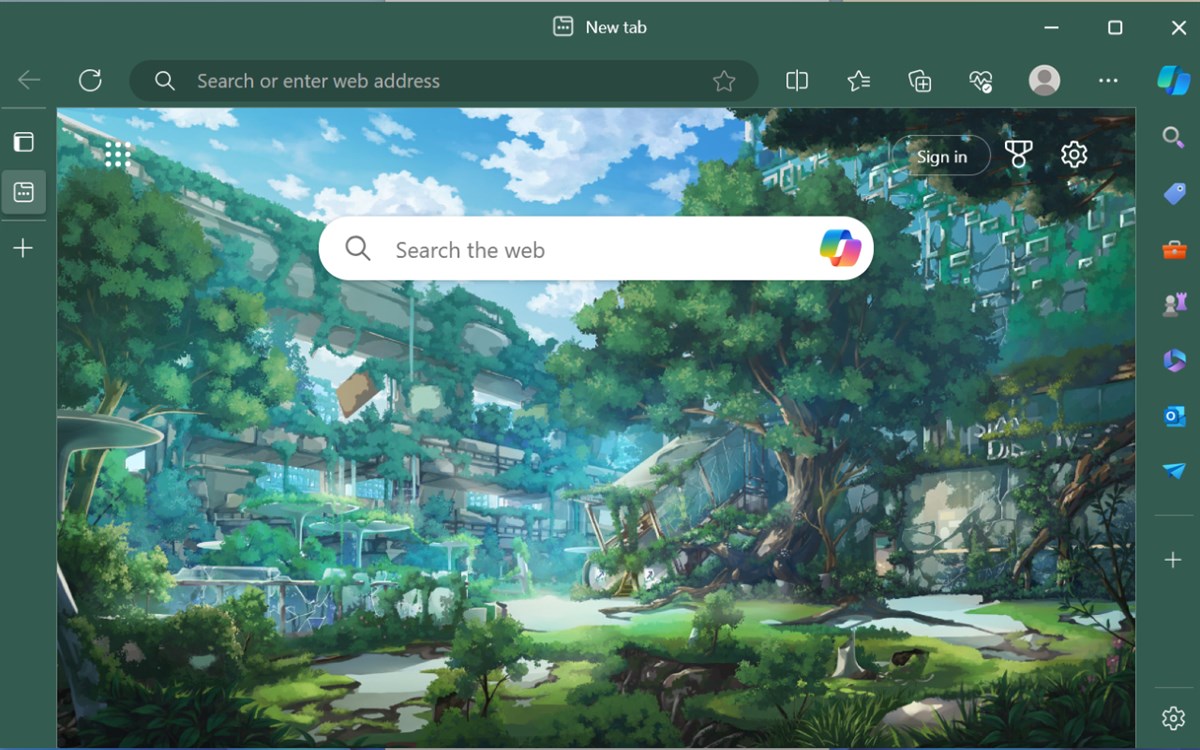 2D Anime Landscape