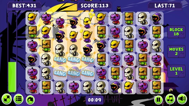 Halloween Match 3 screenshot 2