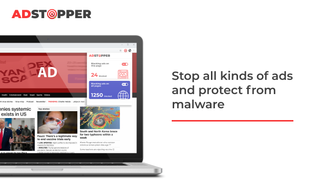 Adstopper adblock software