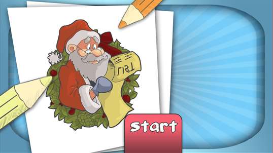 Paint Christmas. Learning game for children screenshot 1