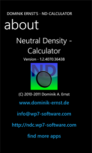 ND-Calculator screenshot 3