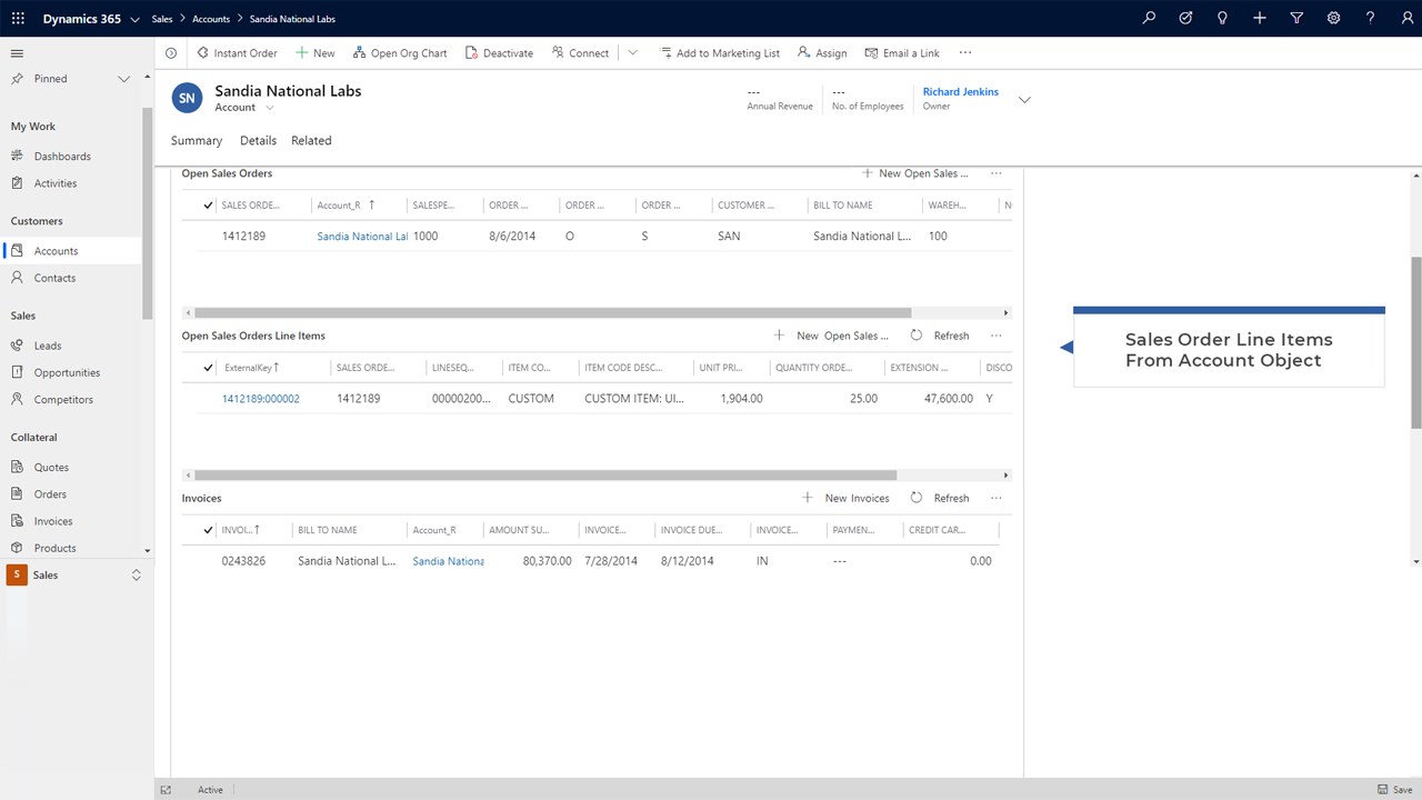 Snapshot 3 of NetSuite Sync To Dynamics CRM by Commercient.