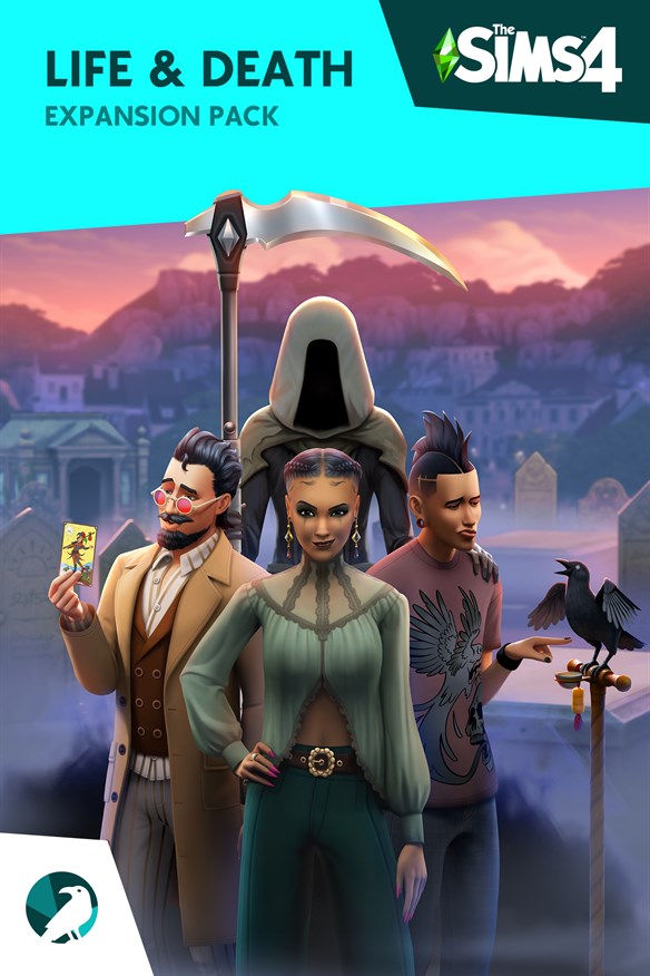 The Sims 4 Life & Death Expansion Pack Xbox Series X|S and Xbox One cover art