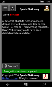 Speak Dictionary screenshot 4