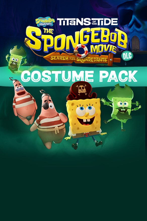 SpongeBob SquarePants: Titans of the Tide - Search for SquarePants Costume Pack DLC Xbox Series X|S and Xbox One cover art