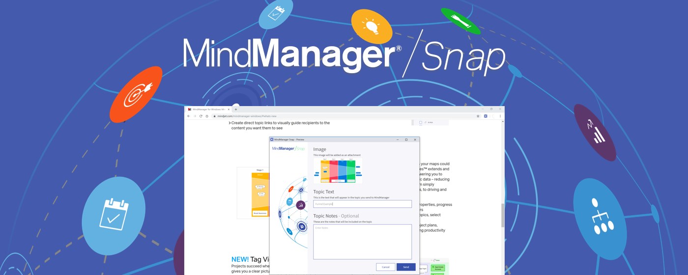 MindManager Snap marquee promo image