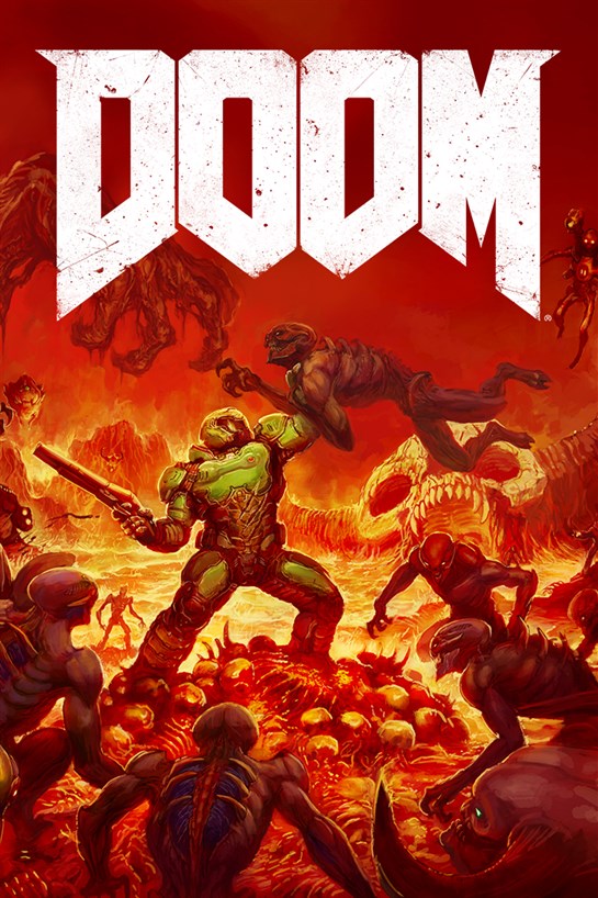Снимок коробки DOOM