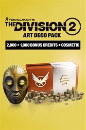 Pack Art déco (2 000 crédits premium + 1 000 crédits bonus + accessoire visuel)