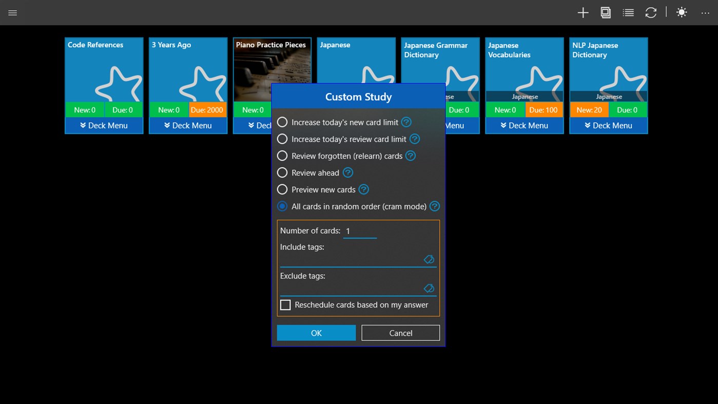#2. Anki Universal (Windows) 由: Anki Universal