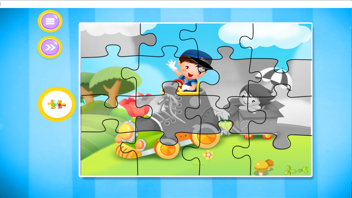 #7. Jigsaw Puzzle Game For Kids (Windows) Av: Kishan Ghaghada