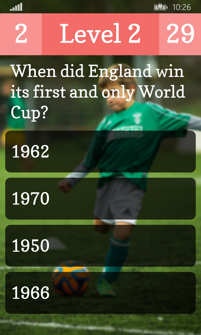 The Great Football Quiz for Windows 10