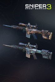 Weapon skins - Africa Tech & Hexagon Ice