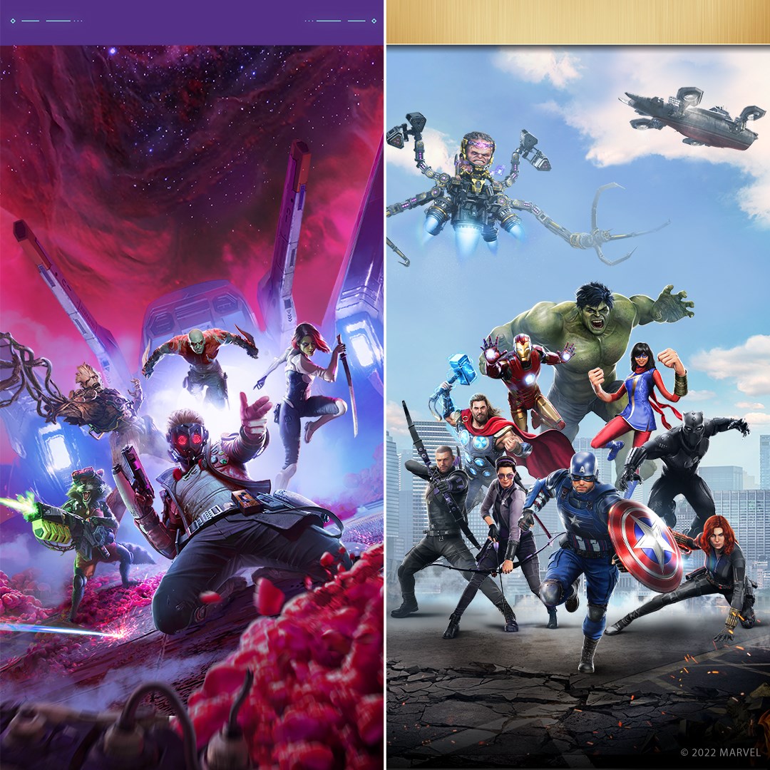 Скриншот №7 к Marvels Guardians of the Galaxy + Marvels Avengers Deluxe Bundle