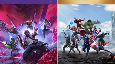 Guardiões da Galáxia da Marvel + Marvel's Avengers: Pacotão Deluxe