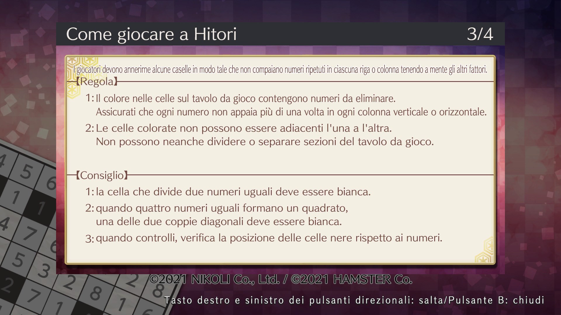 Puzzle by Nikoli W Hitori | Xbox | Chiave | Privato