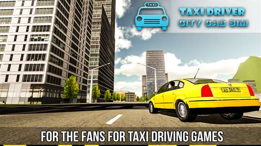 Taxi Driver City Cab Simulator screenshot 1