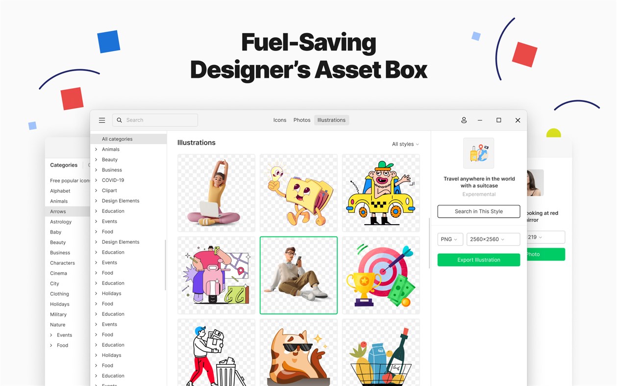 #1. Pichon - Icons for UX/UI Designers (Windows) Bởi: Icons8 LLC