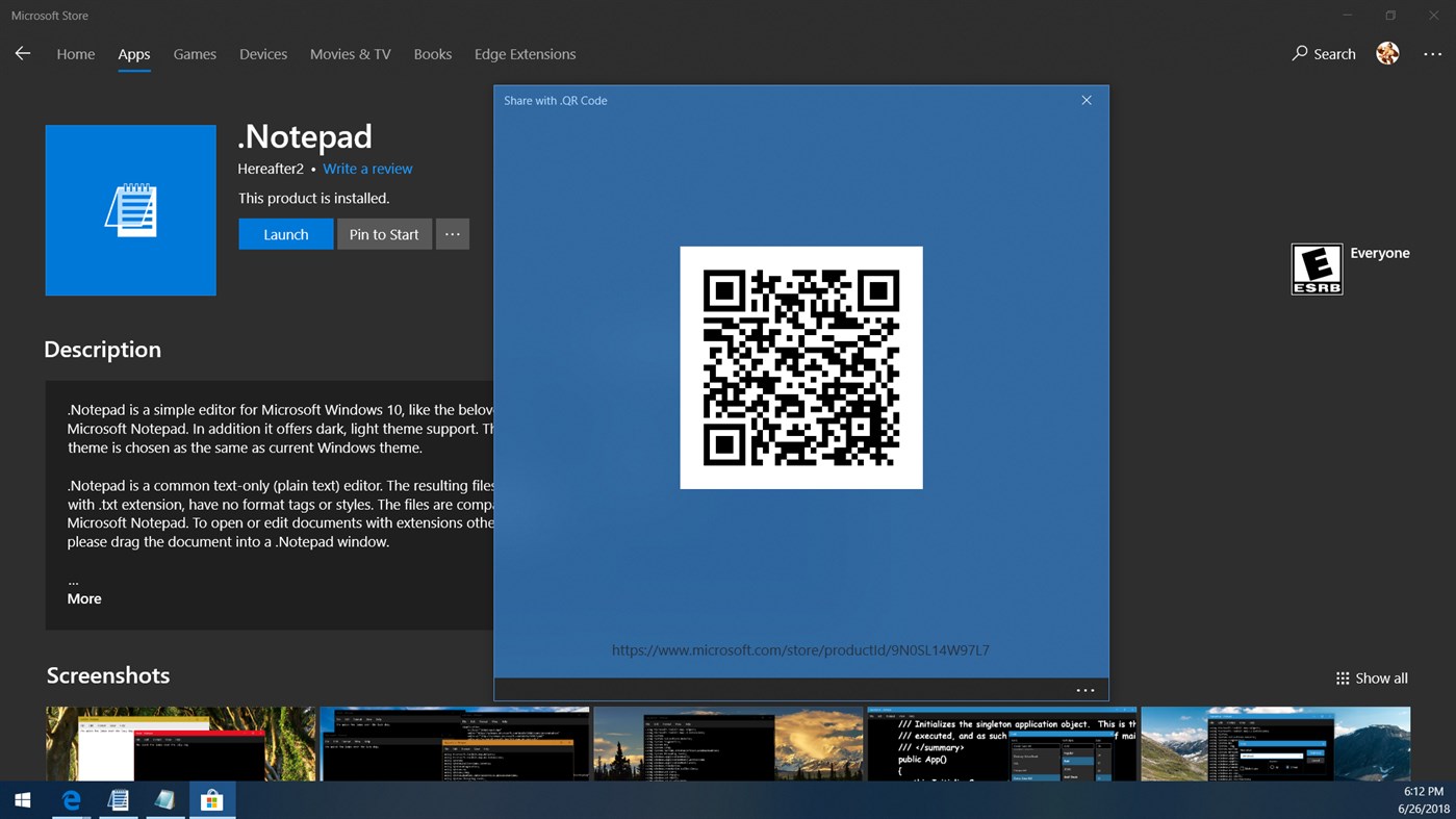 #4. .QR Code (Windows) Tekijänä: Hereafter2