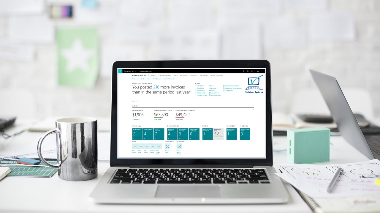 Snapshot 2 of Microsoft Dynamics 365 Business Central: 1-Wk Proof of Concept