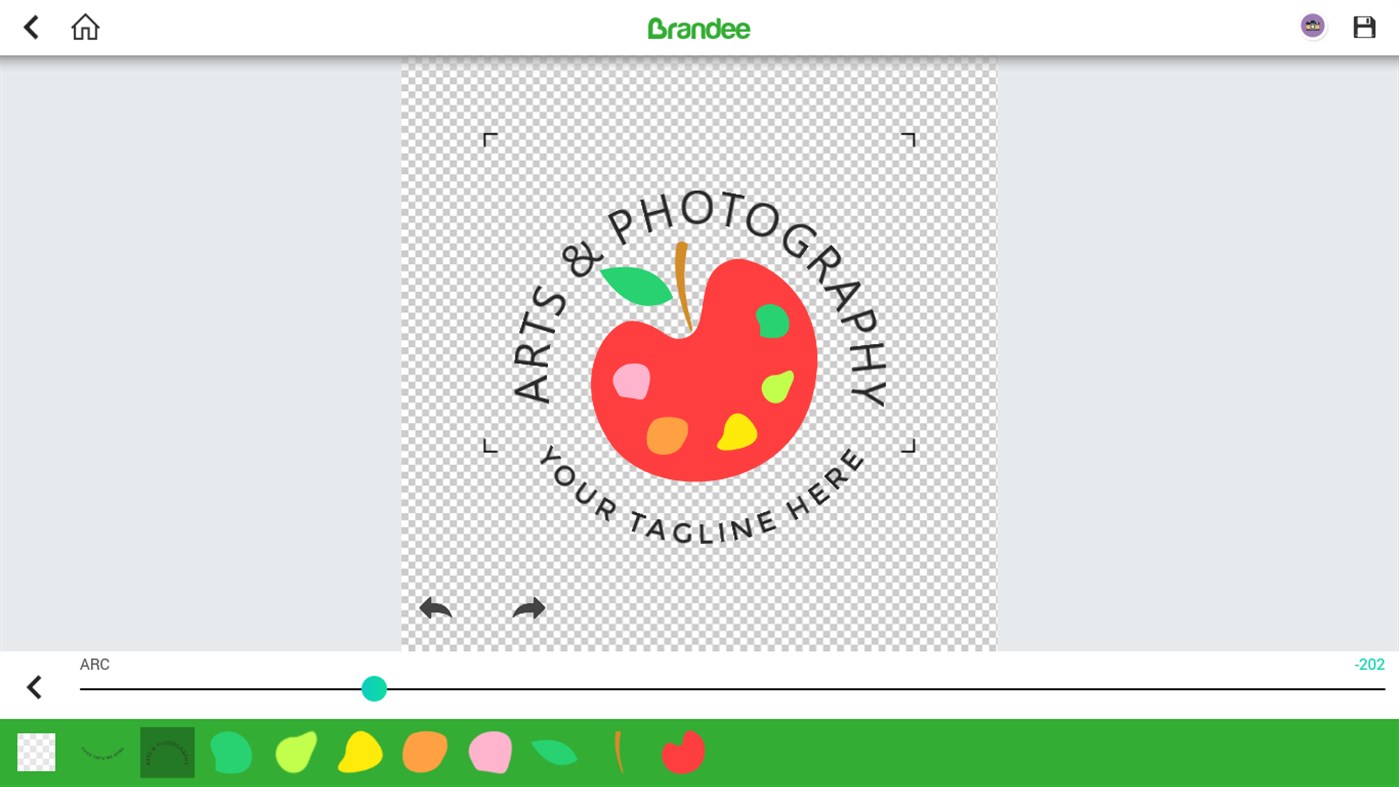 #6. Brandee - Logo Generator (Windows) 由: XLabz Technologies