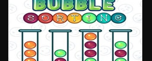 Bubble Sorting Game marquee promo image