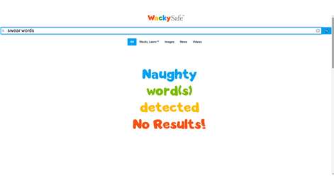 Kids Safe Search Engine - WackySafe.com Screenshots 1
