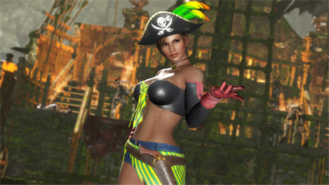 DOA6: Piraten-der-7-Meere-Kostüm, Ausg. 1 - La Mariposa