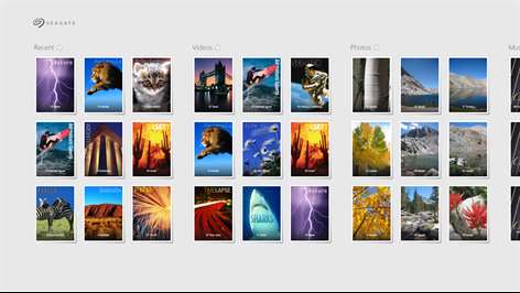 Seagate Media Screenshots 2