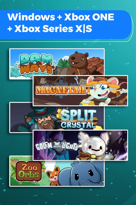 Box shot of Damways + Magnetail + Split Crystal + Golem Lights + Zoo Orbs (Bundle)