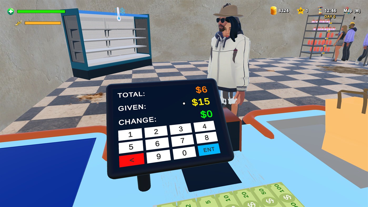 #1. Super Market Simulator (Windows) Podle: Limon Entertainment