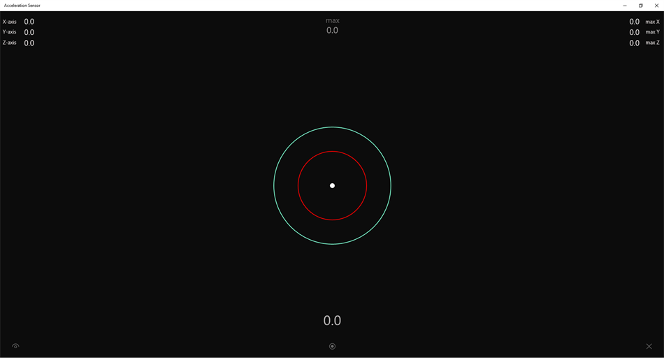 Acceleration Sensor (Windows) Podle: Austin Baccus