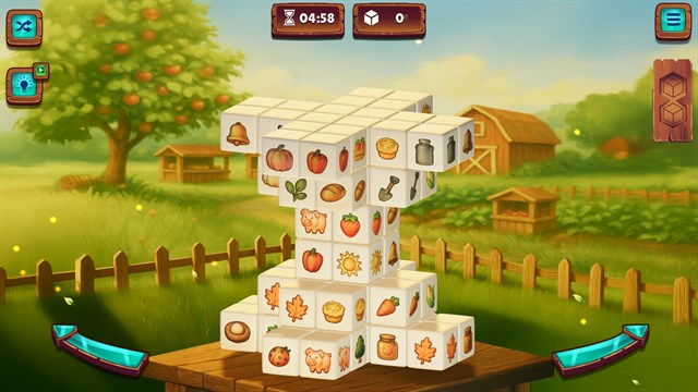Harvest Day Mahjong 3D screenshot 3