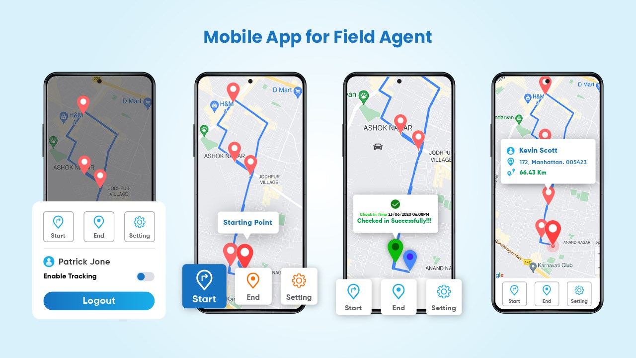 Snapshot 4 of MappyField 365: Territory, Field Service, Route Optimization with Azure & Google Maps in Power Apps