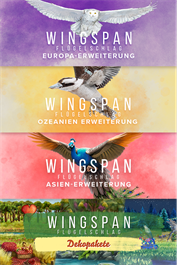 Europa + Ozeanien + Asien + Dekopakete