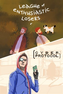 Cover poster for League of Enthusiastic Losers + Cyber Protocol