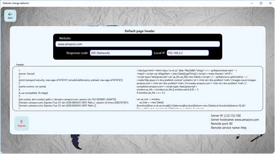 Website change detector screenshot 3