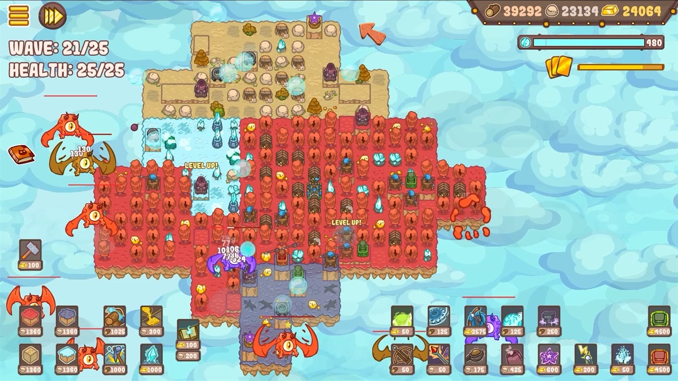 #2. Block Tower TD 2 (Xbox One) (Xbox) بواسطة: Desert Water Games