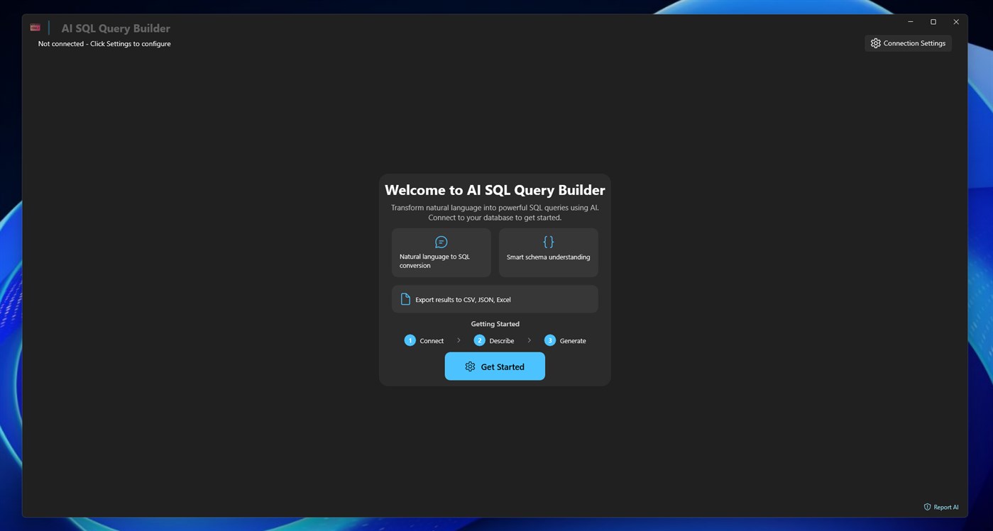 #2. AI SQL Query Builder (Windows) 由: parmata