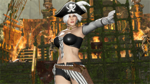 Costume 1 Pirate des 7 mers de DOA6 - Christie