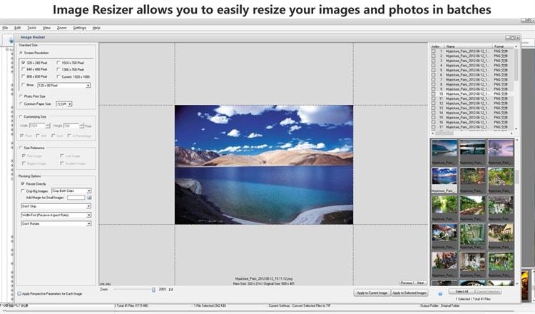 Image Resizer - Lite Version of Graphics Converter Pro - PC - (Windows)