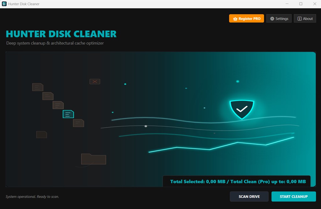 Hunter Disk Cleaner Pro Screenshot 1