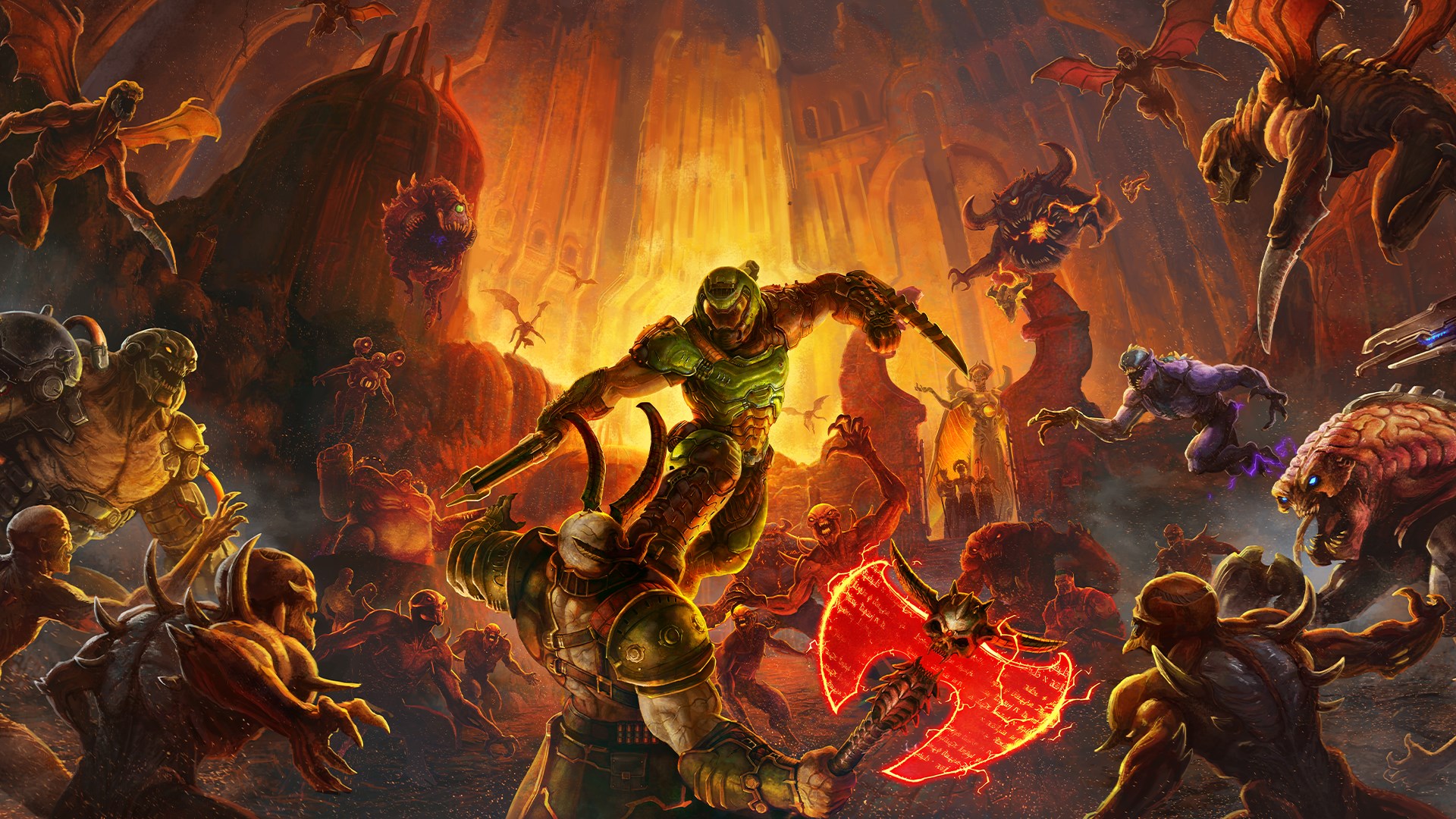 Buy Doom Eternal Battlemode Pc Microsoft Store En Ae