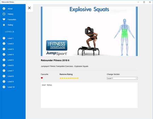Rebounder Fitness screenshot 2