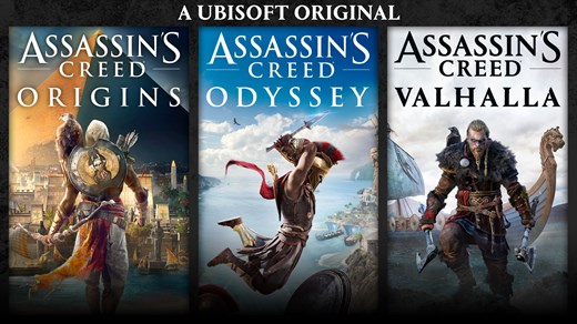 SALE!! Assassin's Creed® Bundle: Assassin's Creed® Valhalla, Assassin's  Creed® Odyssey, and Assassin's Creed®…