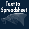 Text to Spreadsheet