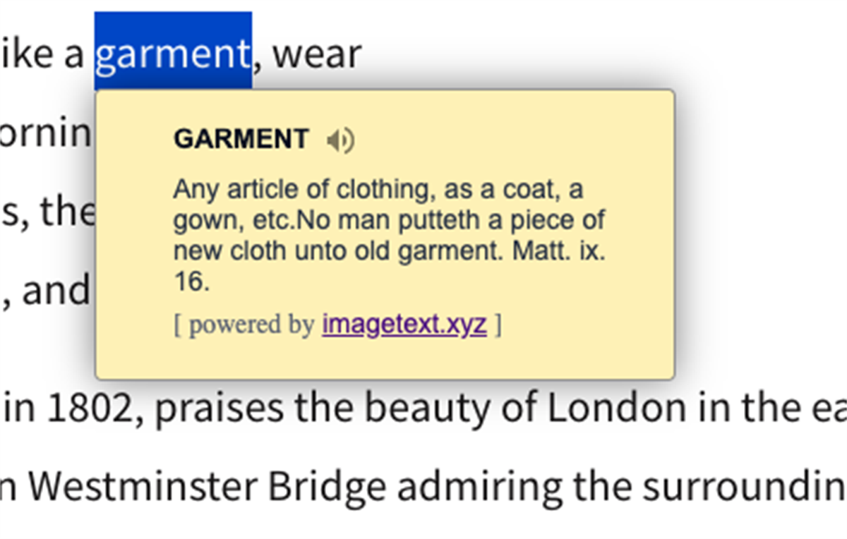 Dictionary - Oxford, Webster and Wikipedia