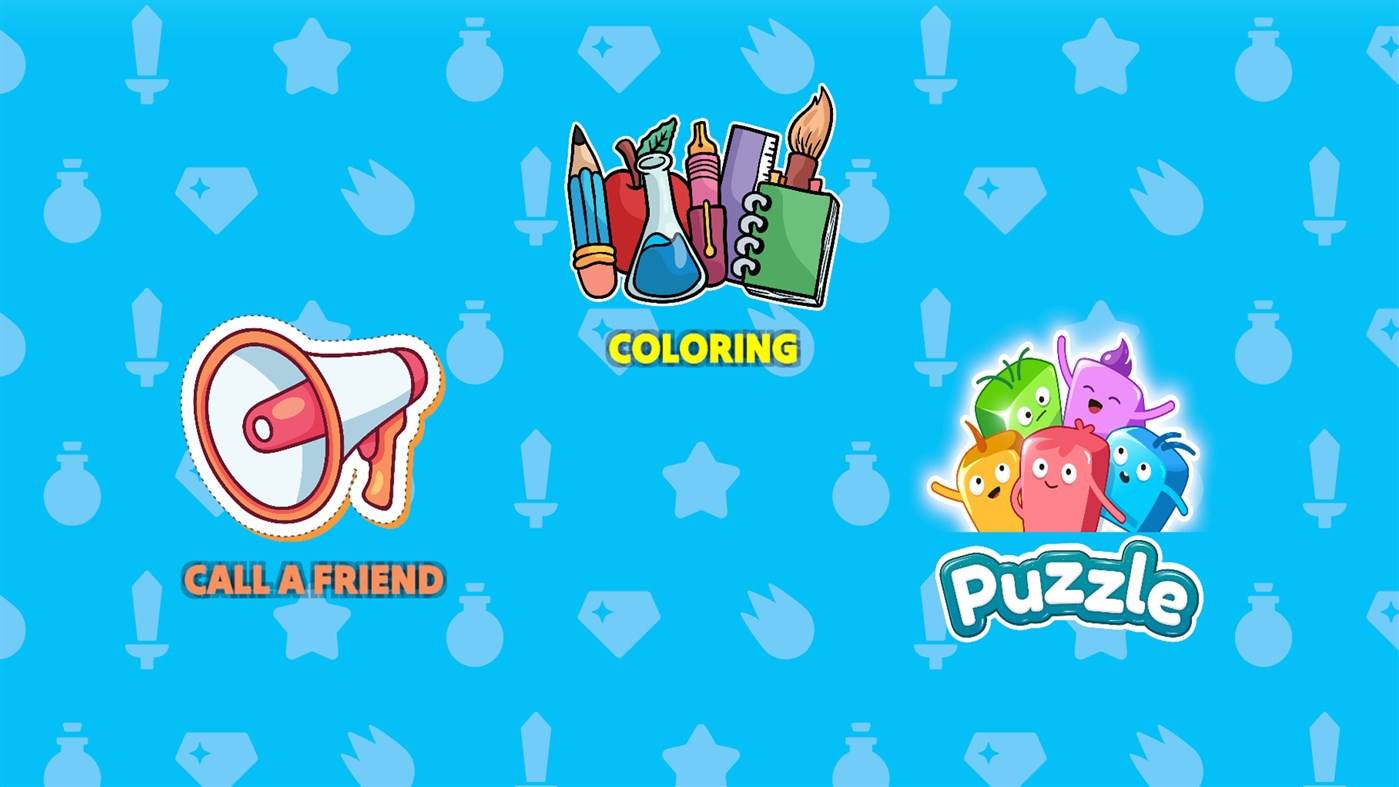 #1. Peppo Coloring & Puzzle Game (Windows) Podle: Hlima-Fadil-Developer