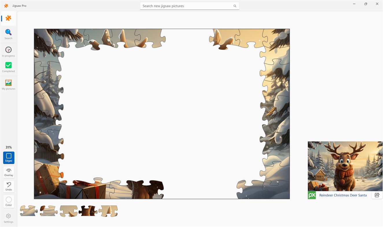 #3. Jigsaw Pro No Ads (Windows) بواسطة: Reflection IT