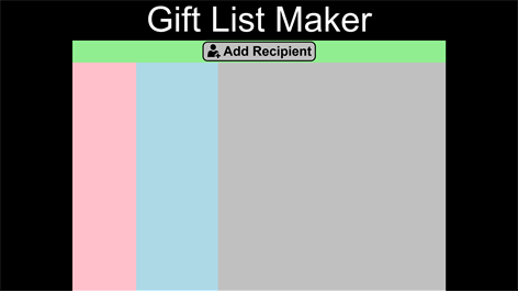 Gift List Maker Screenshots 1
